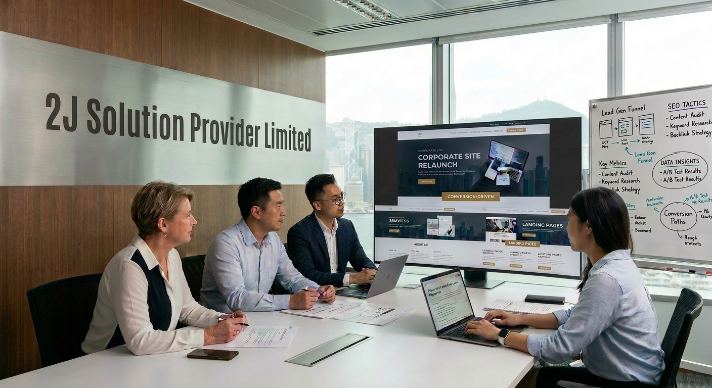 Corporate site relaunch